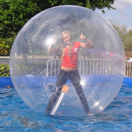 pvc 2m 6.5 ft water walking inflatable ball zorb ball german zipper 180kg